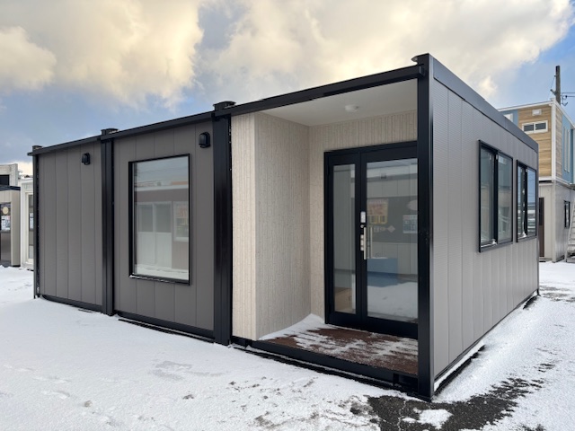 H56型　3連棟　グレージュ