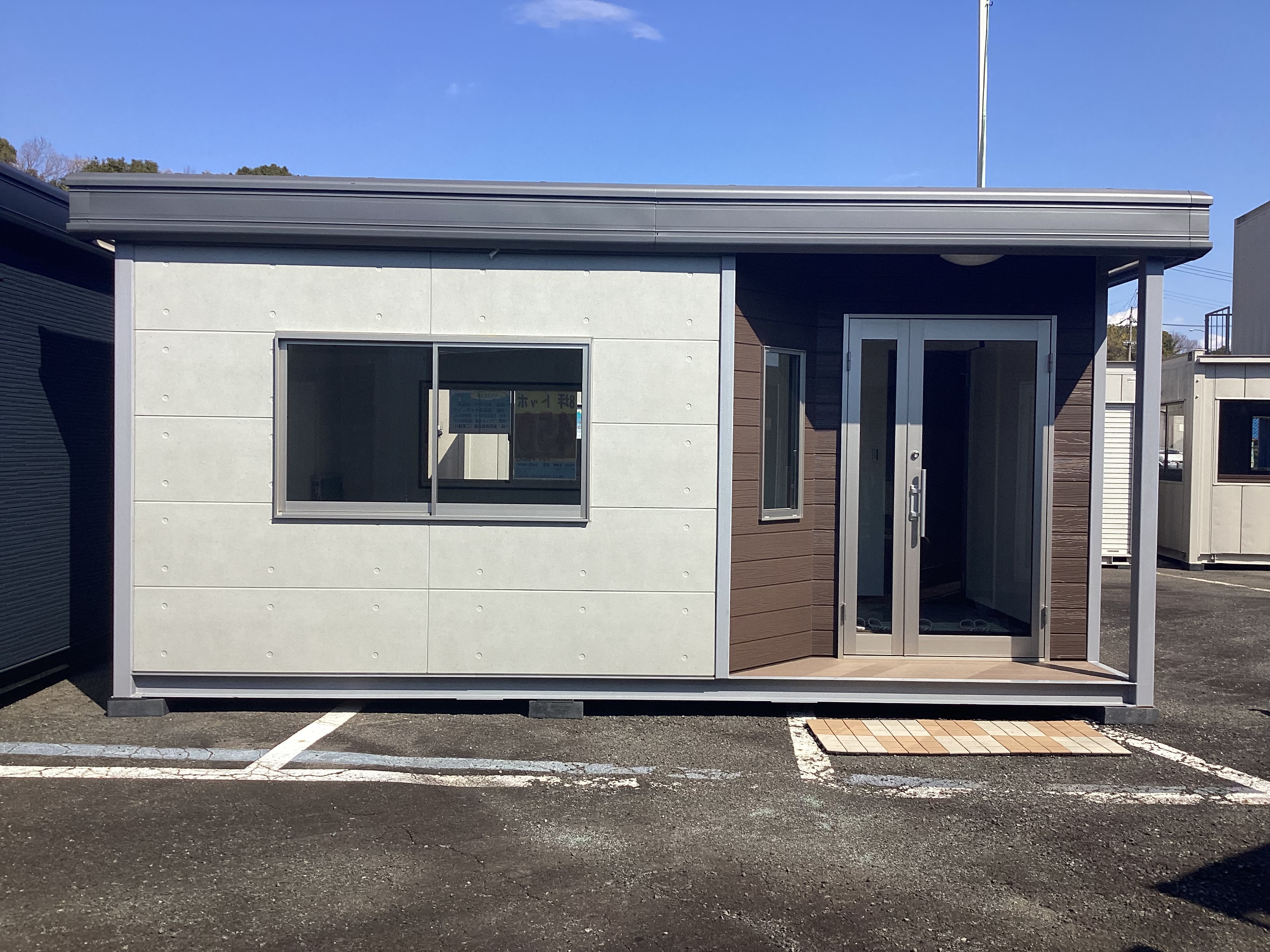 【現品1棟限り】８坪タイプ　トッポ（流し台・トイレ付き）