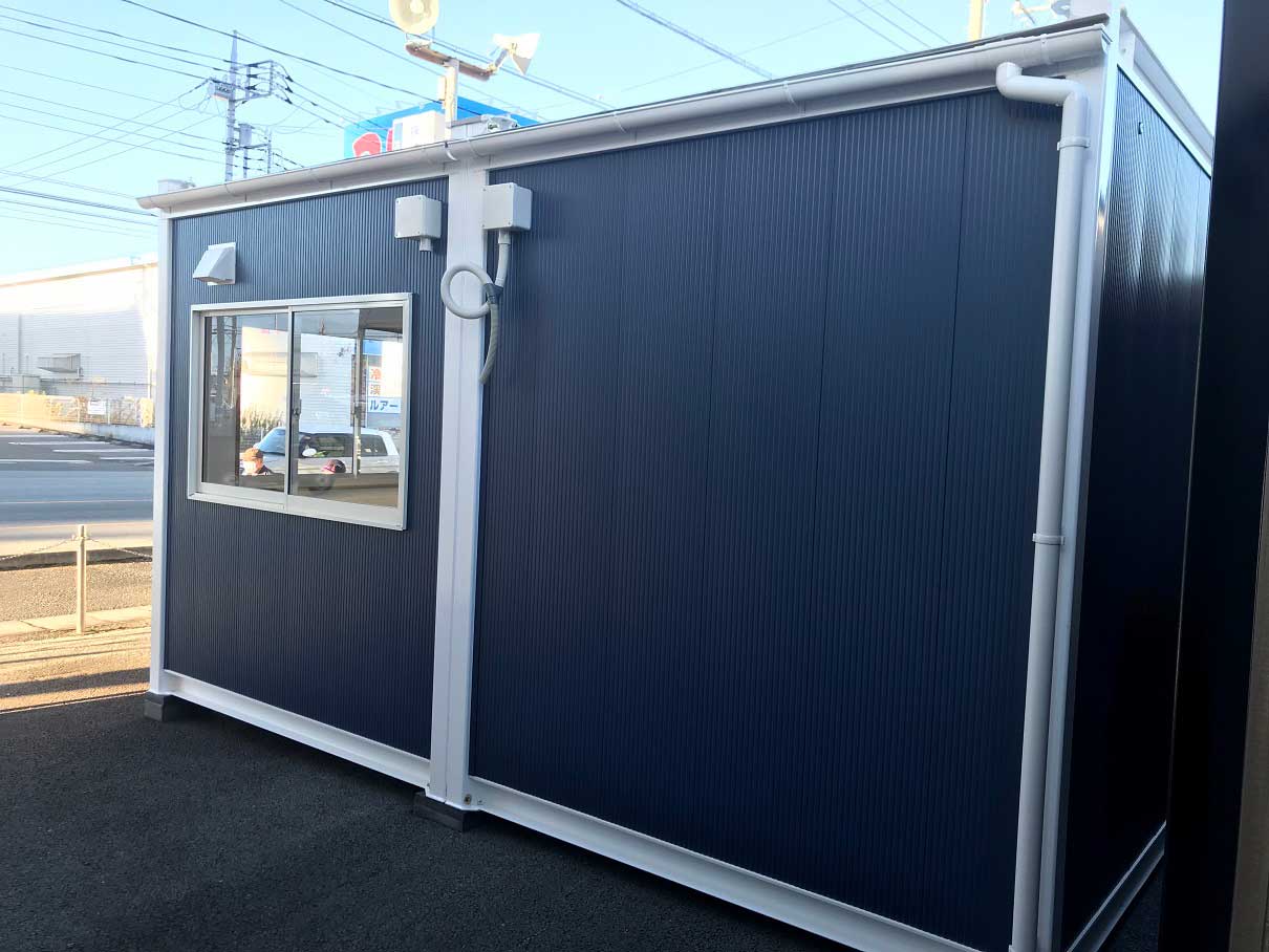 石巻門脇】 中古ユニットハウス販売≫5．15坪（17．00㎡）中古