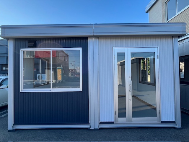 個人用庭園に最適！魅力的な組立式ユニットハウス 6㎡（約 1.95 坪）